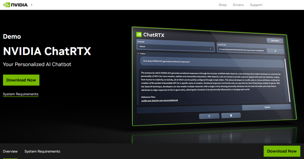 ChatRTX by Nvidia