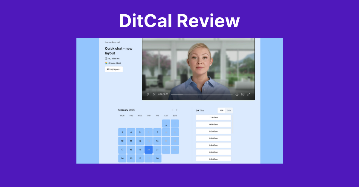 DitCal Review