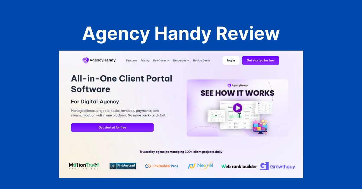 Agency Handy Review