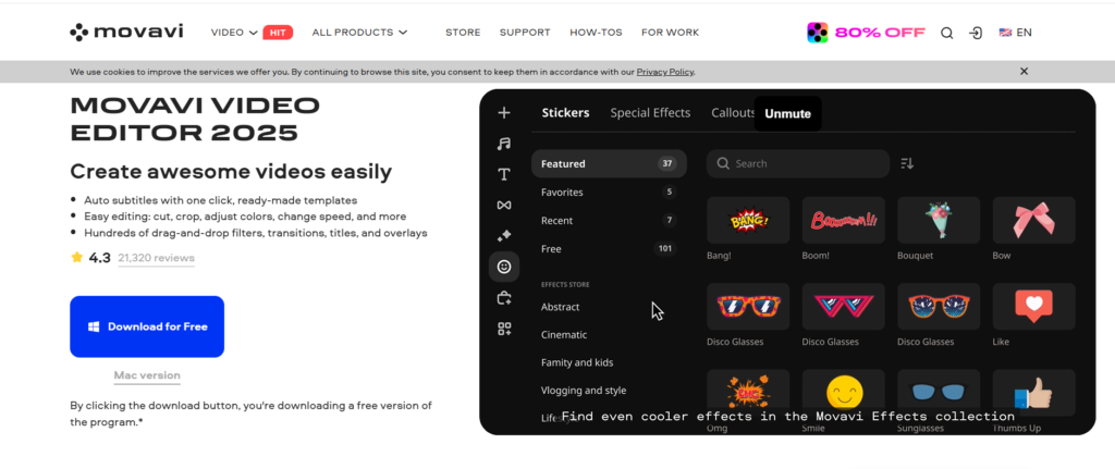 Movavi Video Editor