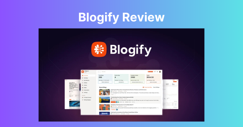 Blogify Review