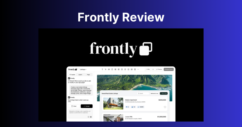 Frontly Review