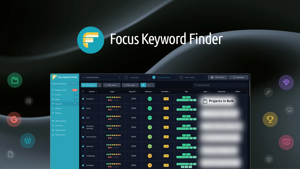 Focus Keyword Finder Review