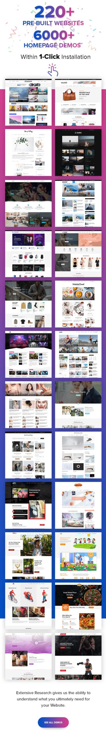 Soledad Theme Website