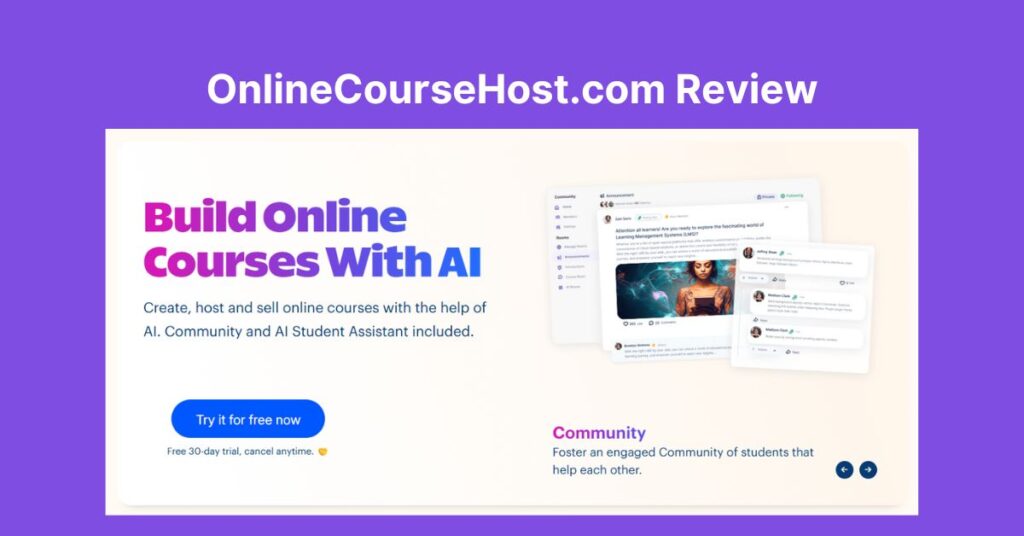 OnlineCourseHost.com Review