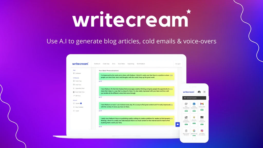 Writecream Review